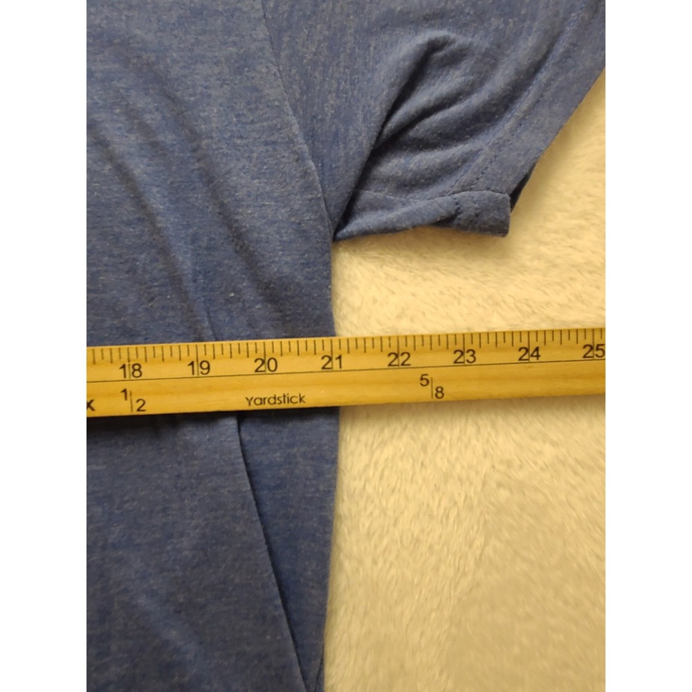 Jesus Christ Philippians 1:21 Wrestling Graphic Tee Blue Heather Men's Shirt XL - Picture 6 of 11